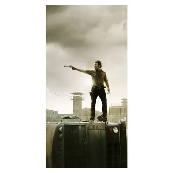 

Free Shipping!Classic TV Play&The Walking Dead Printed Soft Bamboo Fiber Towel/Fast Drying Bath Washcloth_Size:35CMX70CM