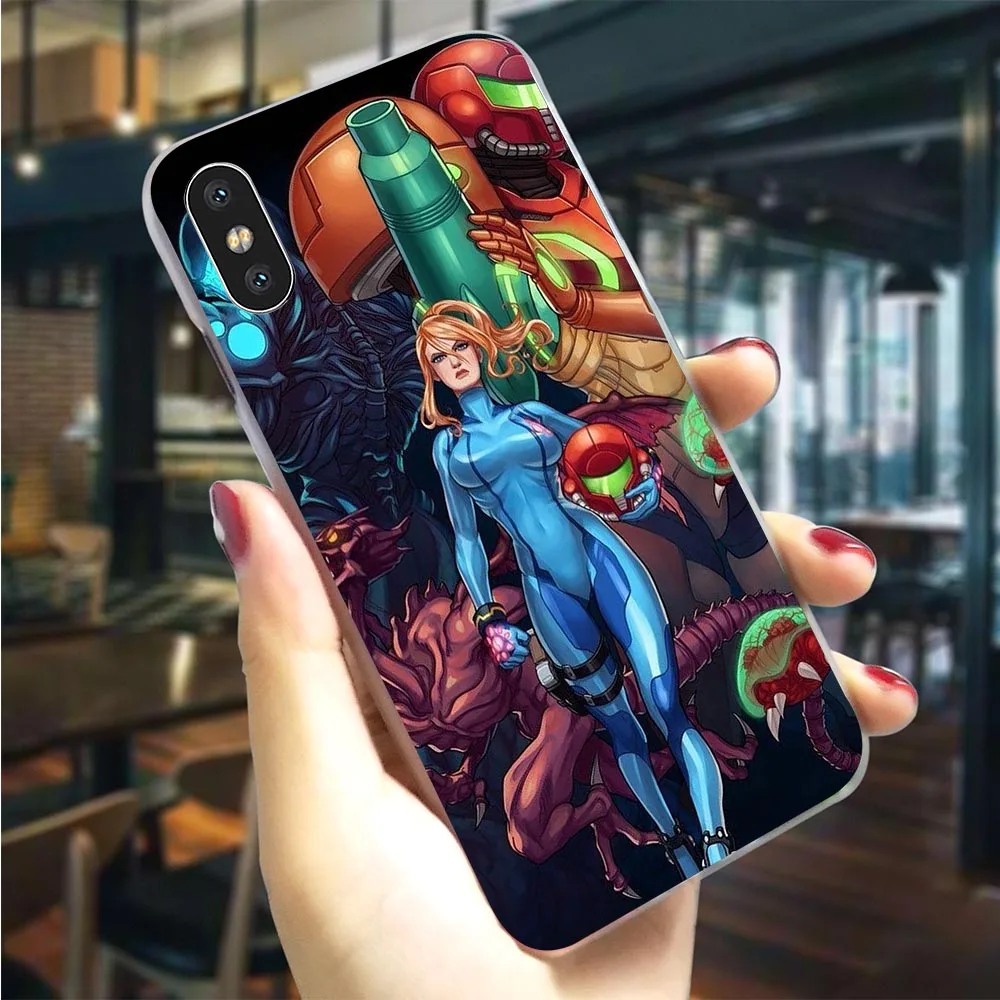 Жесткий чехол для телефона для iPhone 5 Samus Aran Metroid чехол для iPhone Xs Чехлы XR Xs Max 7 8 Plus 6 6S 5S SE - Цвет: K0719505