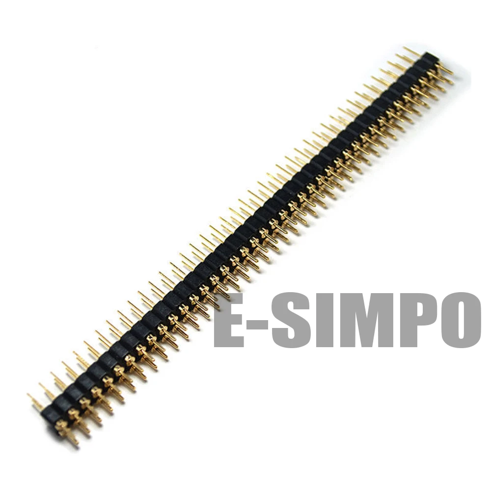 2.0mm dual round pin header, female header (4)