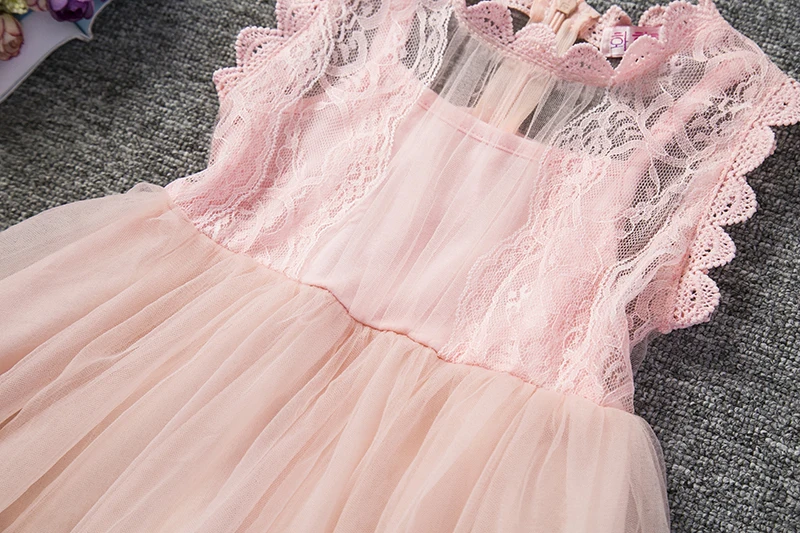 Платье принцессы для маленьких девочек летнее платье-пачка на день рождения для девочек, детский костюм детская одежда Vestidos, 2 34 От 5 до 6 лет