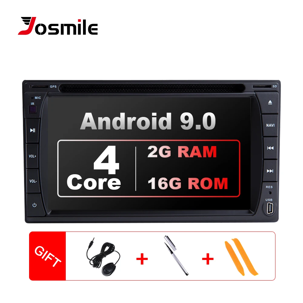 Sale Josmile Universal 2 Din Android 9.0 Car Radio Car Multimedia Player DVD GPS Navigation Wifi Stereo Audio Head unit 173mm*98mm 0 Sale Josmile Universal 2 Din Android 9.0 Car Radio Car Multimedia Player DVD GPS Navigation Wifi Stereo Audio Head unit 173mm*98mm 0