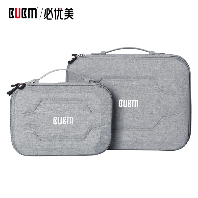  BUBM bag for power bank digital receiving accessories EVA case for 9.7" ipad cable organizer portab