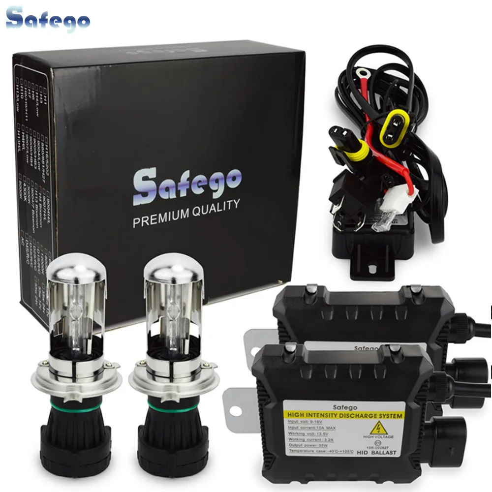 

5set Xenon HID kit H4-3 55W Hi/Lo beam H4 bixenon kit dc 12v 55w 9004 9007 h13 bixenon h4 kit bi xenon h4 55w 4300k 6000k