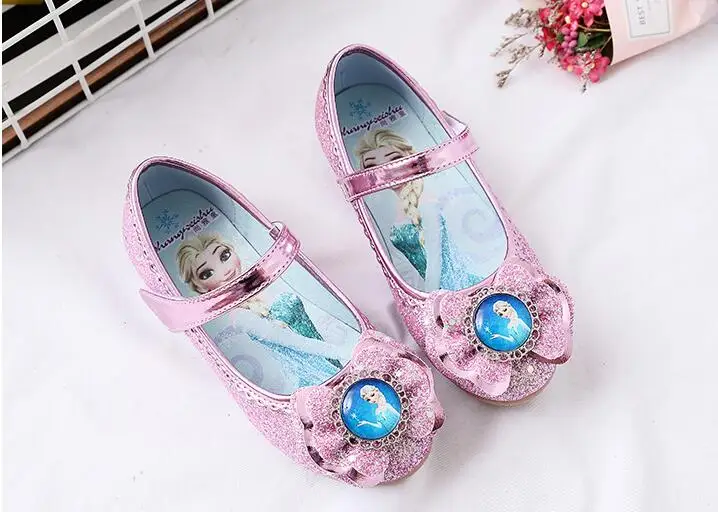 2019 новые осенние модные сандалии для девочек Принцесса Вечерние для лето малыш Эльза обувь на плоской подошве высокое качество sandalias
