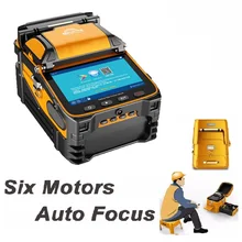 AI-9 сигнал огонь многоязычный волоконно-оптический сварочный аппарат FTTH волоконно-оптический измеритель мощности VFL функция