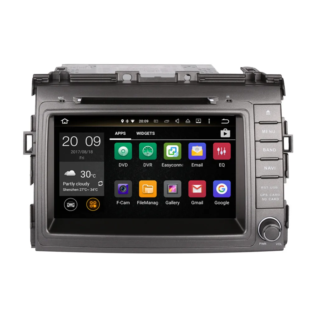 Clearance 4GB RAM Android 8.0 Car DVD Multimedia Player For Toyota Previa Estima Tarago Canarado 2006- Auto Radio Stereo GPS Navigation 4