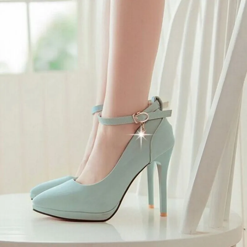 

Ladies catchpenny big size(4-12) sexy elegant rhinestone lace up 3"heeled pointed toe shoes in spring autumn summer 3colors