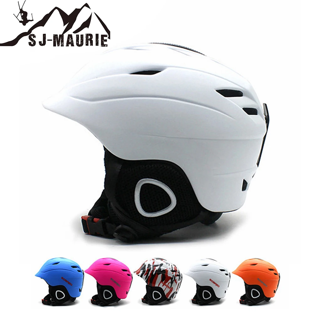 

SJ-Maurie 2018 Professional Ski Helmet Integrally-molded Snowboard Helmet 6 Colors Men Women Skating Skateboard Skiing Helmet