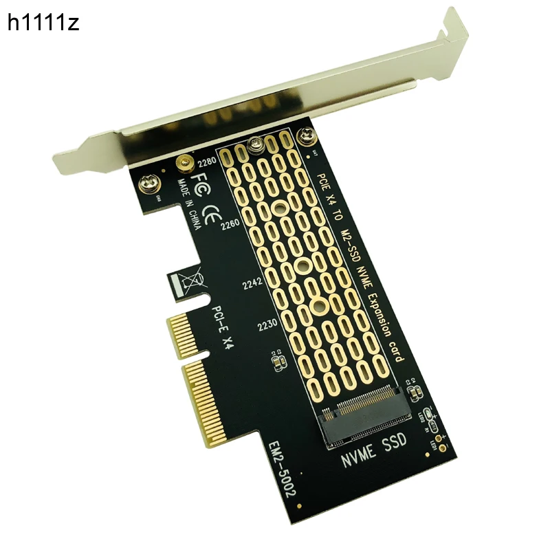 H1111Z Add On Card PCI Express m.2 Adapter/Riser M.2 SSD PCIE Adapter M.2 2280/SSD NVME PCIE SSD ...