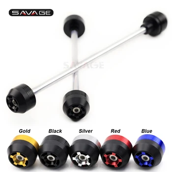 

Front Rear Axle Fork Wheel Protector Sliders For SUZUKI GSXR GSX-R 1000 GSXR1000 2005 2006 05 06 Falling Protection Guard CNC