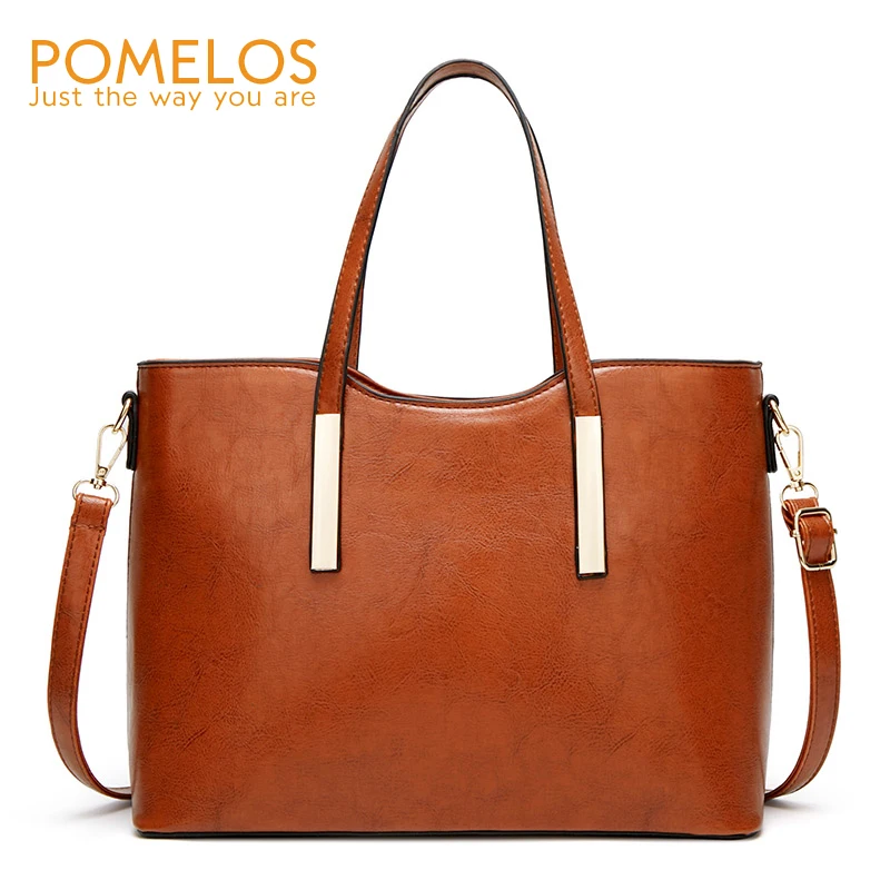 

POMELOS Women Bag New Arrival PU Leather Women Handbags Messenger Shoulder Crossbody Bags For Women Designer Ladies Tote Bag