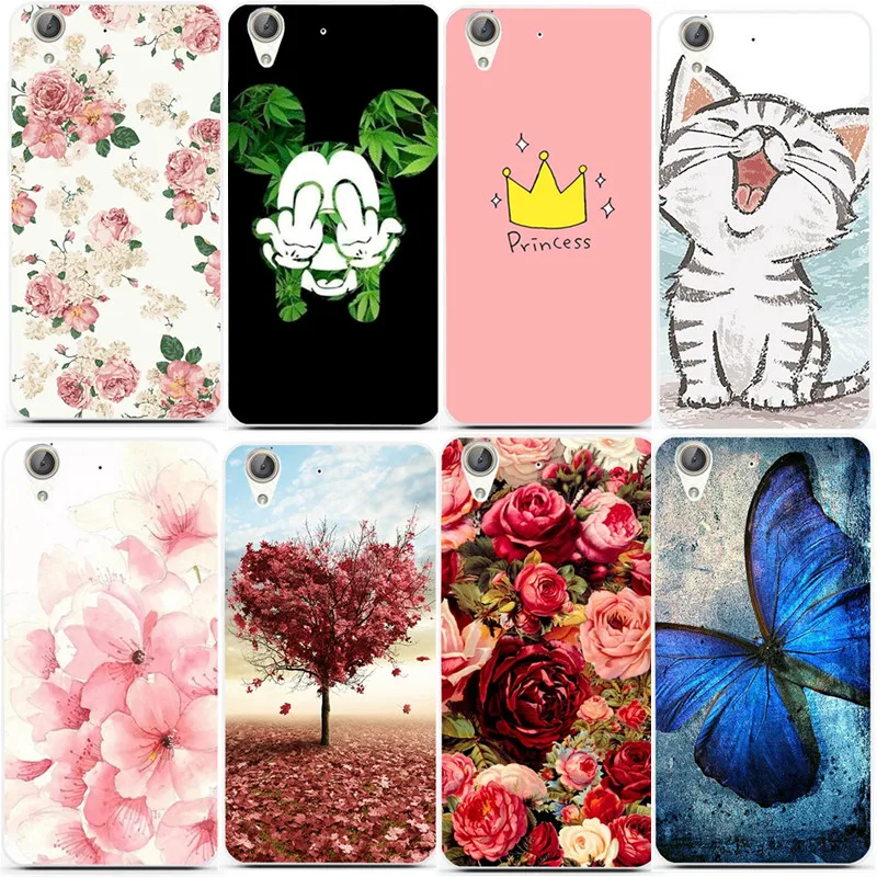 

Cute Cat Flower Patterns Slim TPU Phone Case Cover For Huawei Y6 II Y6ii y6 2 5.5 inch Soft Silicon Back Shell Phone Bags Funda
