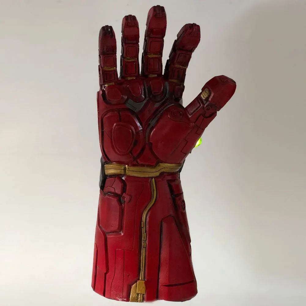 Новейшие Мстители 4 эндигра Железный человек Бесконечность гаунтлет Халк Косплей рука танос латексные перчатки маска руки Marvel игрушки с супергероями