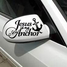 Nueva Patern Art Home Etiqueta de La Pared Cristiana Jesús Religiosa Oración Coche Pegatinas Coche Pegatinas Ventanas de Pared Decal Y-90