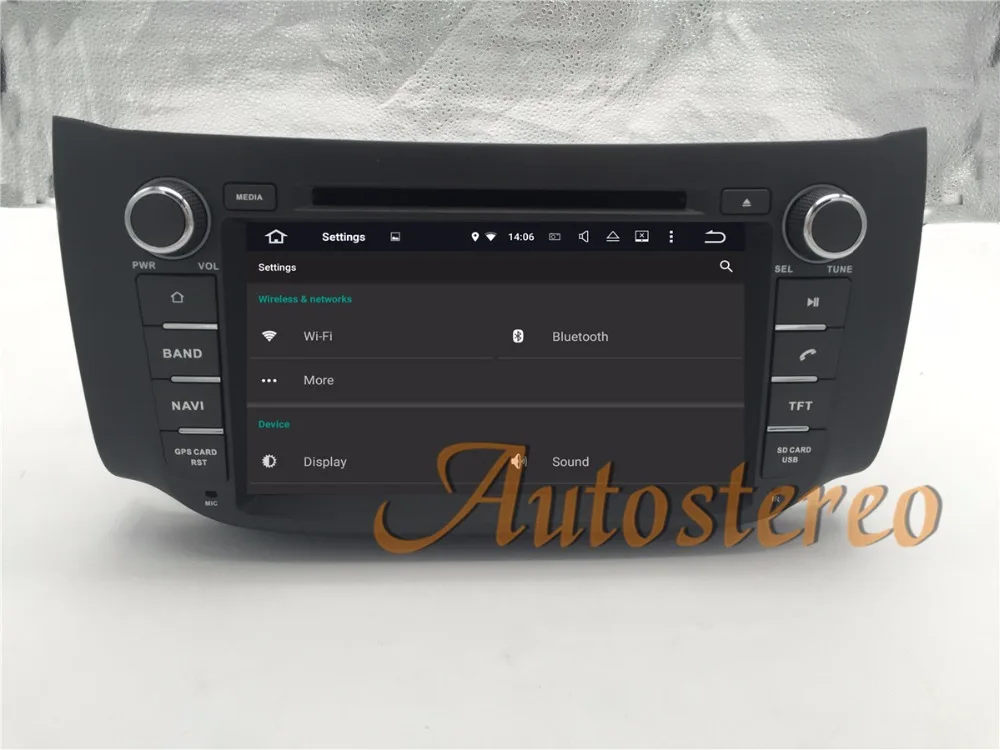 Perfect Octa core Android 9 Car DVD player GPS navigation for Nissan Sylphy Sentra 2012-2016 Pulsar NB17 Tiida C13R multimedia head unit 5