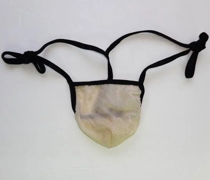 Мужские сексуальные стринги Q боковые блестящие стринги|men sexy|mens shiny thongmens sheer thongs |