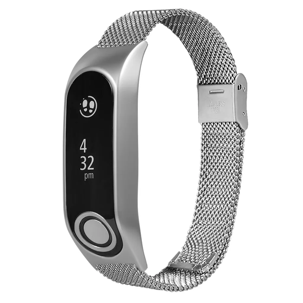

for Milanese metal luxury case bezel smart watch replacement with stainless steel strap strap for Tomtom Touch#5%