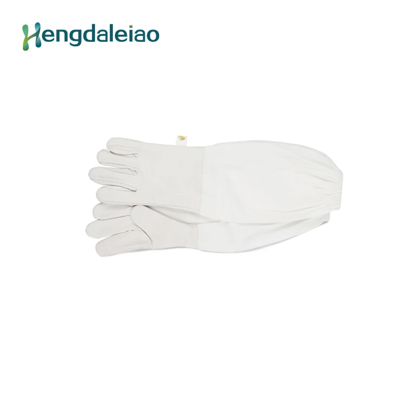 

White Bee Bees Glove Beekeeping Protecting Bee keeping Equipment and Tools Gloves for Beekeeper NO.1