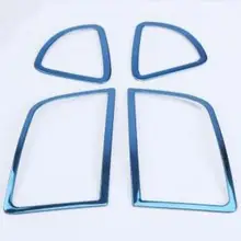 Крышка Кондиционера кондиционера из нержавеющей стали рамка Автомобильные аксессуары 4 шт./компл. для Mitsubishi ASX 2011 2012 2013