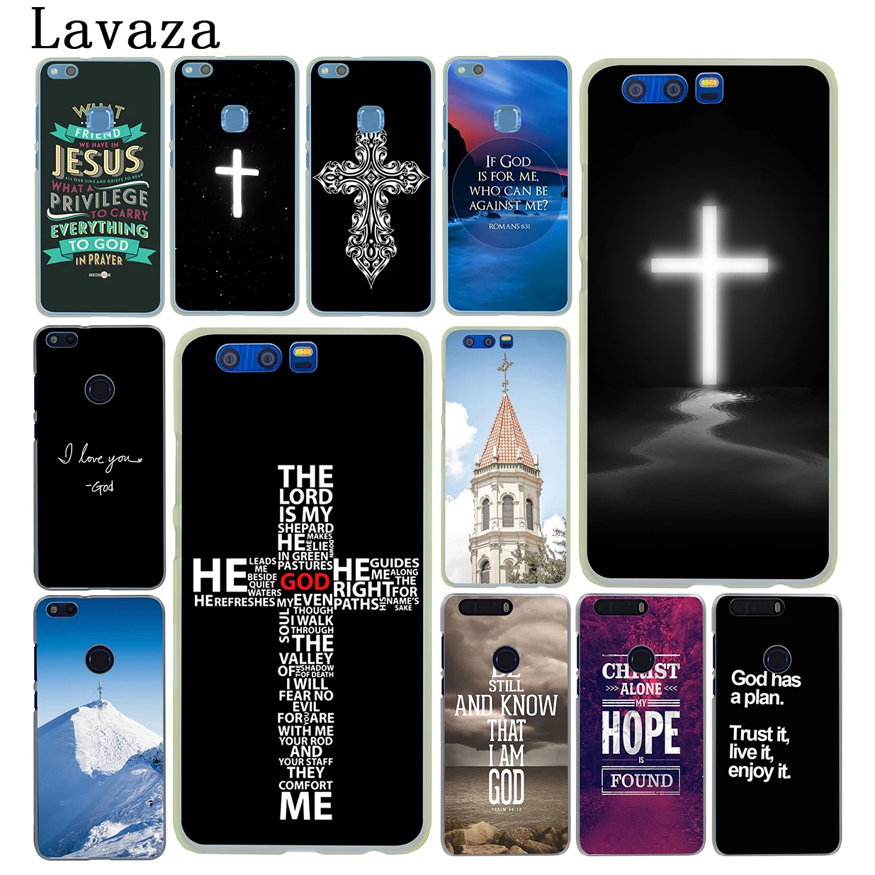 

Lavaza Christian Jesus The Cross Hard Case for Huawei Honor 6A 7X 7C 7A 6C Pro 8 9 10 Lite 8C 8X Mate 10 20 Lite Pro Cover