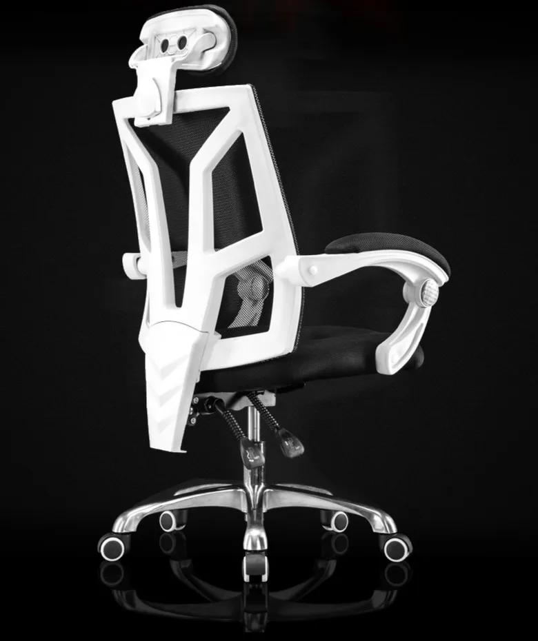 Эргономичный исполнительный офисные кресла конференции лежащего стул компьютера лежит подъема регулируется bureaustoel ergonomisch