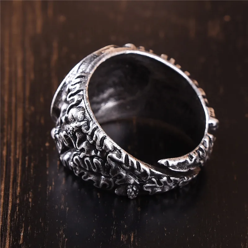 Viking Aegishjalmur кольца Для женщин мужские этнические ювелирные изделия bague Прямая