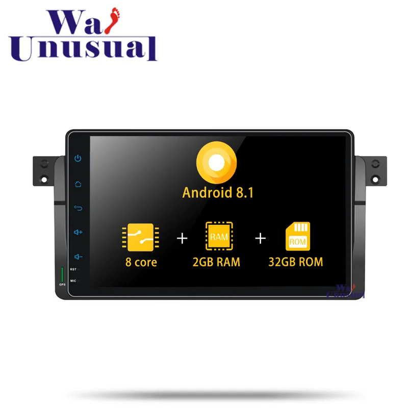 

Autoradio 1 din 9" Android 8.1 Car Radio Player For BMW E46 2004 2005 2006 2007 2008 2009 2010 2011 2012 Car Multimedia Player