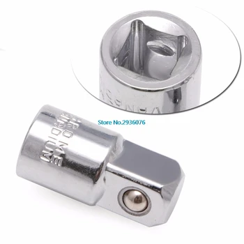 

3/8" Convert To 1/2" Drive Ball Lock Ratchet Socket Adapter Boule Verrouillage Cliquet Socket Adapter Converter Outil MY18_35