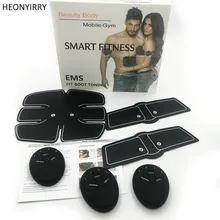 

Electric EMS Muscle Stimulator Machine Body Slimming Abdominal Stimulator Exercise Burn Fat Arm Waist Stimulator Face Lift Tool