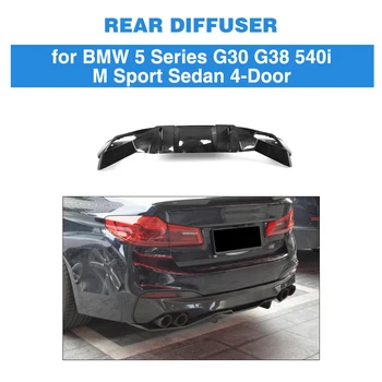 

5 Series Carbon Fiber Replacement Rear Bumper Lip Spoiler Diffuser for BMW G30 M Sport Sedan 4 Door 2017 2018 2019 540i