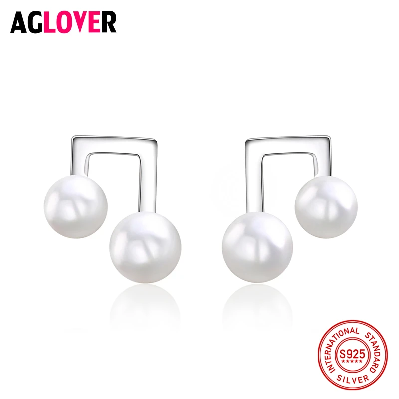 

100% 925 Sterling Silver Fashion Shiny Crystal Pearl Flower Ladies Stud Earrings Women Wedding Jewelry Female Best Gift