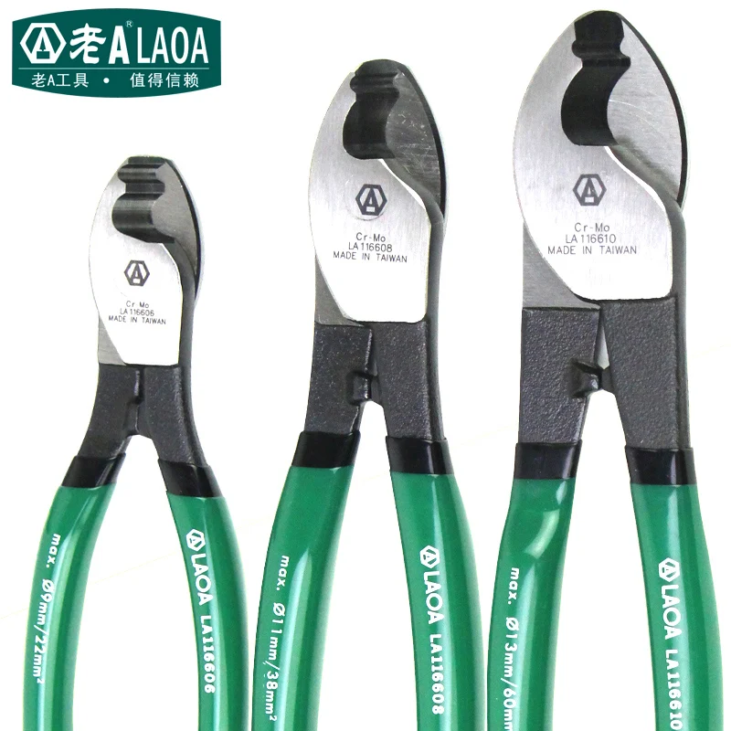 Cena LAOA przemysłowy przecinak do kabli narzędzia do cięcia ręcznego dla profesjonalnych elektryków
