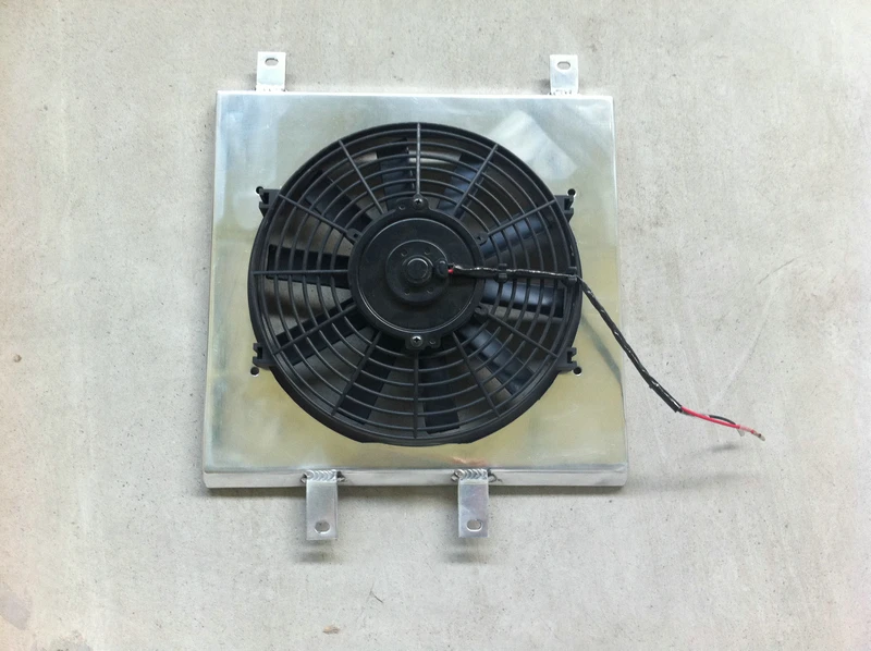 EG EJ EK Honda Civic 92-00 Automatic Transmission Aluminum 2 Row Radiator Fan