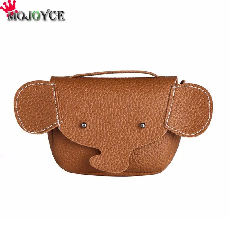 Child Cute Animals Elephant Bags New Animals Cartoon Kids Girls Bag Coin Bags Lychee Patterns