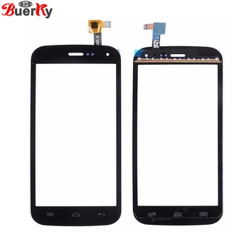 

BKparts 100% Tested 10pcs Touch Screen For Wiko Barry Touchscreen Front Glass Panel Digitizer Replacement With