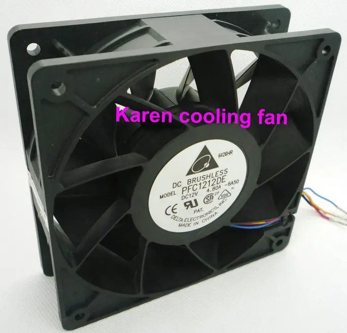 

DELTA 12CM PFC1212DE 12038 12V 4.8A COOLING FAN
