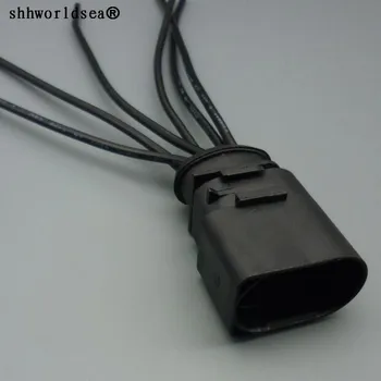 

shhworldsea 6pin for VW 3.5mm Kit LSU 4.2 sensor plug case waterproof wiring sensor connector 1J0973833 1J0 973 833