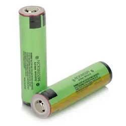 10 шт., оригинальный 18650 3,7 В 2900 мАч литиевых Перезаряжаемые батареи NCR18650PF 3A электронная сигарета с PCB