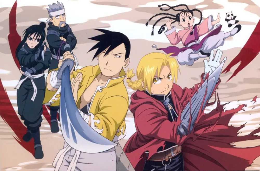 Full metal Alchemist Animation Fabric Poste 36\