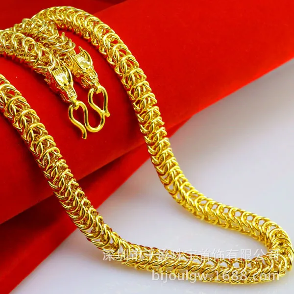 Hollow curb chain weighing men 
