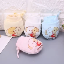 Перчатка для младенца против царапин для лица Handguard Защита мягкий новорожденный варежки смесь хлопок gai