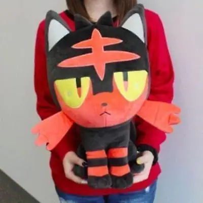 Новая японская игрушка Rowlet Litten Popplio 20 см 40 Подлинная кукла sun moon плюшевая в