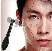 2pcs/lot T type face skin massager men’s mini handheld face Health care beauty massage Free Shipping