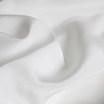 

Pearlsilk White 16momme Crepe de Chine 100% Silk Materials Summer Shirt Dress DIY clothes fabrics Freeshipping