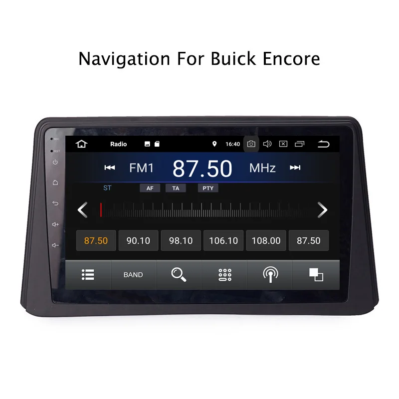 Perfect 9" 2G RAM 16G ROM Android 8.1 Car DVD Multimedia Player For Buick Encore 2013 Touch Screen GPS Navigation Radio Stereo Audio 1