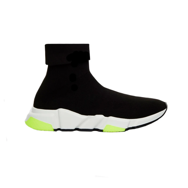 

Women's High Top Sneakers Slip-on Breathable Fabric Women Shoes Black Fitness Women Sock Sneakers Zapatos Hombre A188s