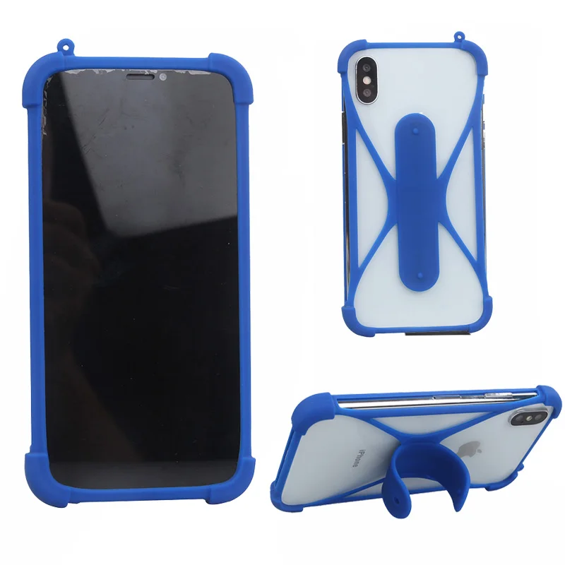 Per Vernee X Custodia Universale In Silicone Con Il Basamento Cassa Del Telefono Per Vertex Impressionare Omega Molle Di Tpu