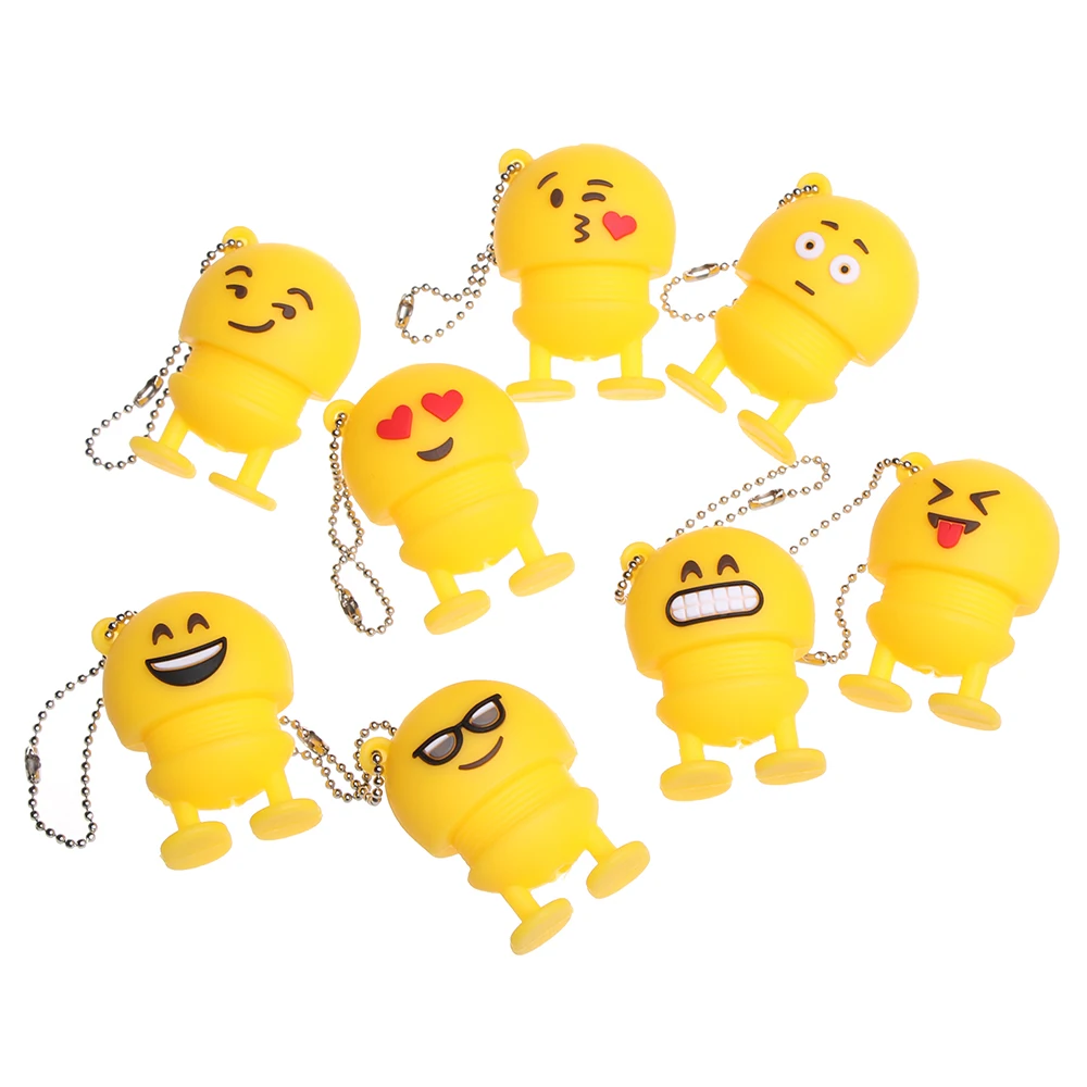 

Fashion Cartoon Emoji Charging Cable Bite Cute Winder Data Line Protector Rope Protection For iPhone Android USB Earphone Cover