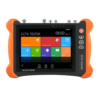 

DHL Free X9 8 inch H.265 4K 8MP IP Camera Tester 2K Touch screen TVI CVI AHD SDI CVBS CCTV Tester Monitor with TDR, Cable tracer