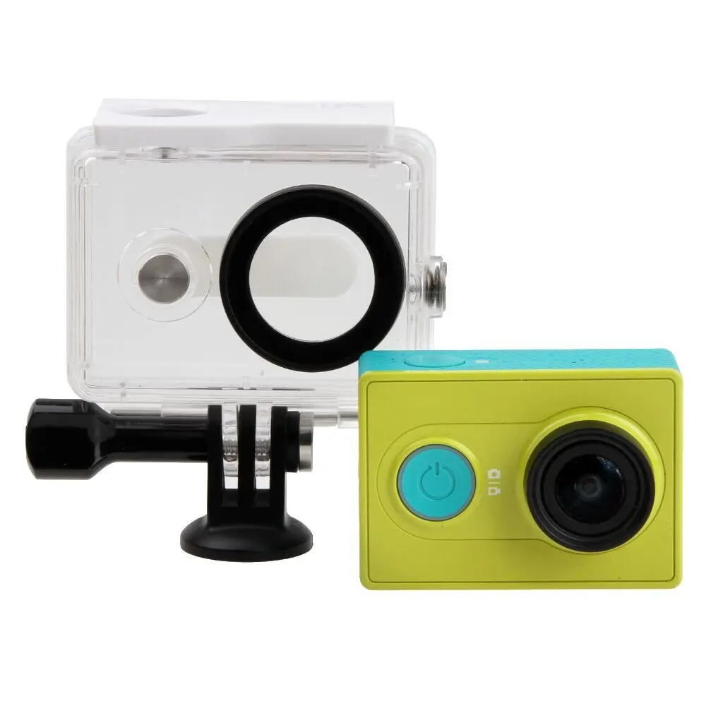 الأصلي 45 متر تحت الماء الغوص للماء حالة ل Xiaomi يي الرياضة للماء واقية مربع ل Xiaomi يي عمل كاميرا